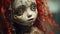 Supernatural Beings Doll: Realistic Fantasy With Intricate Details