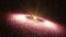 supernova star explosion in space