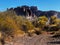 Superstition Mountains landscape Arizona southwest