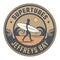 Supertubes, Jeffreys Bay, South Africa - surfer sticker
