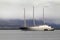 Superyacht of Russian billionaire Melnichenko mooring near Reykjavik, Iceland. One of the World's most expensive