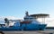 Supply vessel Maersk Forza in Peterhead Harbour, Scotland