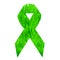 Support ribbon with grass