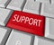 Support Word Computer Key Keyboard Customer Help Desk