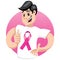 Supporting awareness campaign against breast cancer