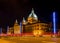 Supreme Administrative Court in Leipzig at night