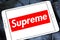 Supreme brand logo