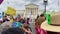 Supreme Court Protesters Supporting Abortion in Washington DC Video