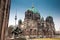 Supreme Parish and Collegiate Church or also called Berlin Cathedral seen from the Altes Museum