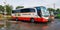 Surakarta, Jawa Tengah, Indonesia, 06th july 2023, 2020, buses and coaches in Indonesia, double cecker bus, buses in Indonesia