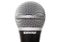 Sure SM58 Vocal microphone close up isolated