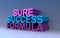 Sure success formula