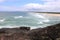 Surf beach in Northern NSW, Australia