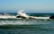 Surf Breaking Asilomar State Marine Reserve California