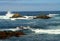 Surf Breaking Asilomar State Marine Reserve California