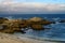 Surf Breaking Asilomar State Marine Reserve California