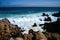 Surf Breaking Asilomar State Marine Reserve California Time Lapse