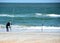 Surf fisherman in Florida