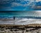 Surf Fishing in the Shadows of the Clouds