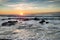 Surf at Northcott Mouth in Bude