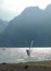 Surf-Riva del Garda lake Italy