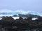 Surf on rocky beach, Pacific Grove, California