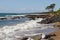 Surf and Sand on the Coast of Maui, Hawaii