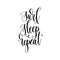 Surf sleep repeat - hand lettering inscription text positive quote