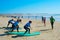 Surf training beach. Baleal, Portugal