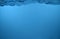 Surface Bubbles under Blue water background