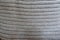 Surface of grey handmade rib knit fabric