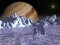 Surface of the Jupiter moon Europa