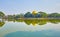 The surface of Kandawgyi Lake, Yangon, Myanmar