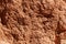 The surface of a laterite soil