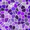 Surface marble mosaic pattern seamless background with white grout - purple, violet, orchid, pale rose, mauve color - agate,