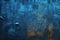 surface metal rough toned design space background grunge gradient close wall painted old texture blue dark