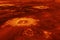 Surface of Venus. Elements of this image furnished by NASA