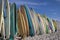 Surfboards on the Beach