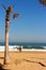 Surfer at Beach Vina del Mar, Chile.