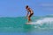 Surfer Brooke Rudow Surfing in Hawaii