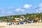 Surfer Event Festival on beach stage people Puerto Escondido Mexico