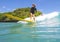 Surfer Girl.Underwater Viewing.