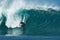 Surfer John Florence Surfing Pipeline in Hawaii
