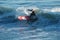 Surfer Kyle Jouras Surfing in Santa Cruz, California