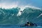 Surfer Michel Bourez Surfing Pipeline in Hawaii