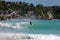 Surfer in ocean