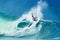 Surfer Owen Wright Surfing Pipeline in Hawaii