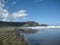 Surfer on the Piha beach