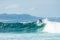 Surfer riding the ocean waves