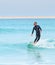 Surfer riding a vawe